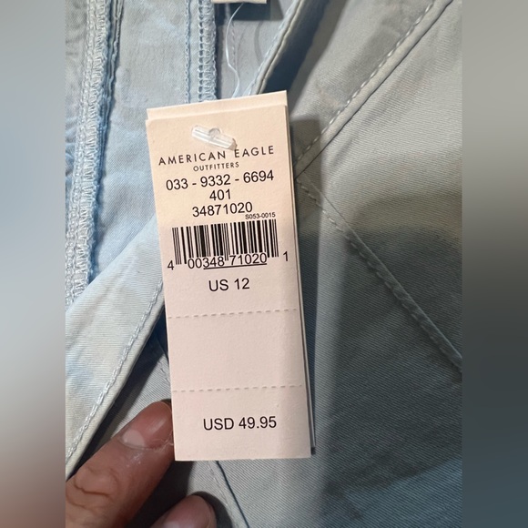 Baby blue high rise skirt - Picture 3 of 9